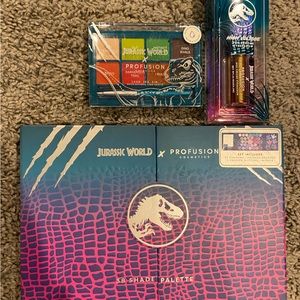 Profusion cosmetics Jurassic Park eyeshadow palette bundle